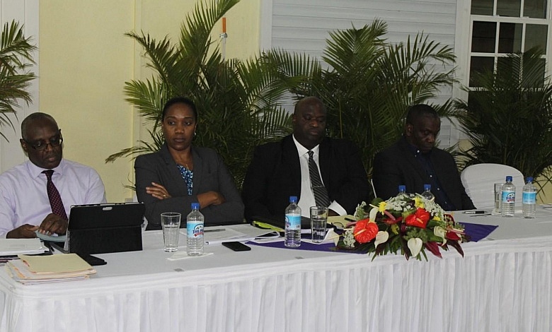 panel members at discussion on electoral