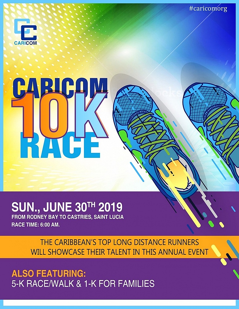 CARICOM 10K Flyer 2019