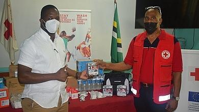 Dominica Red Cross Donation for Covid-19