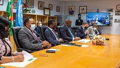 Dominica Government Members and UN Delegation