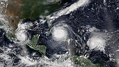 Hurricanes Dominica Path
