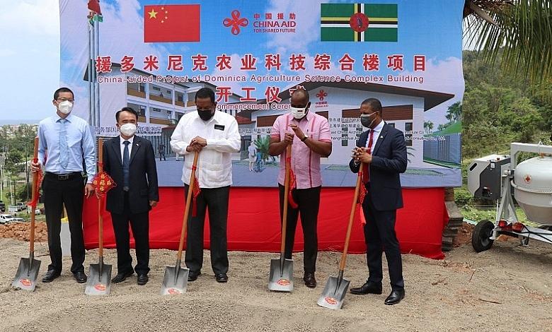 Ground Breaking Ceremony Dominica and China