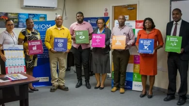 Stakeholders in the Disaster Management System along with the UN Country Coordinating Officer for Dominica