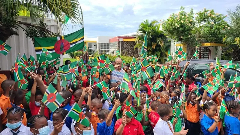 Dominica Celebrates Flag Day (Meaning and History of the National Flag) – DOM767