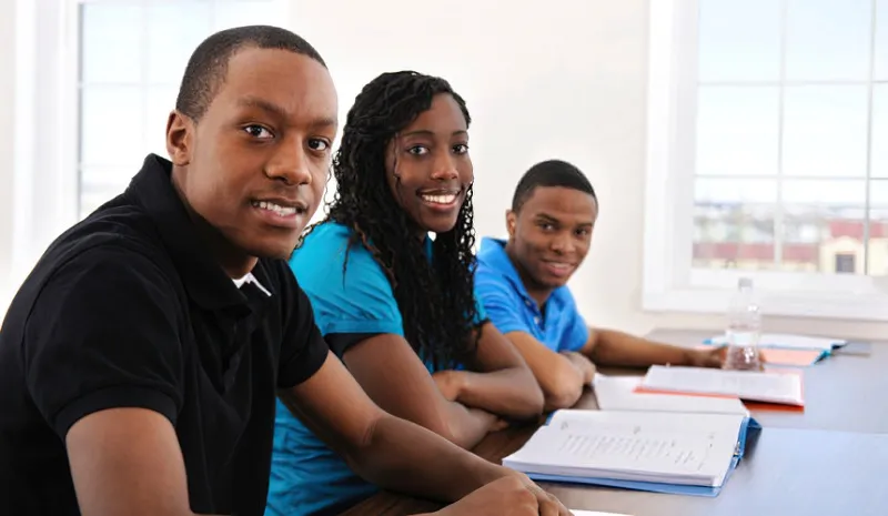 Students Sitting