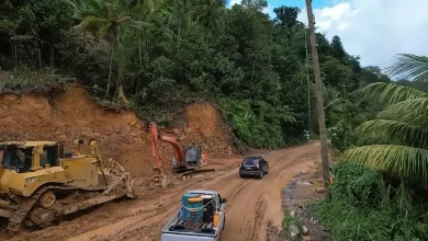 Clearing Landslide Dominica