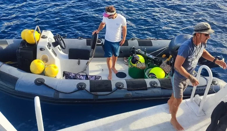 Crew on Speed Boat