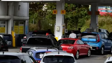 Gas Station Cars Traffic