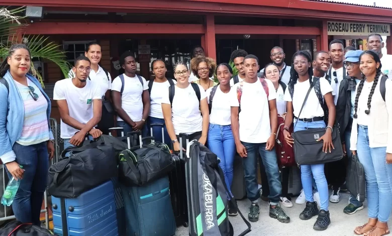 Students from the Agro- Campus Guadeloupe