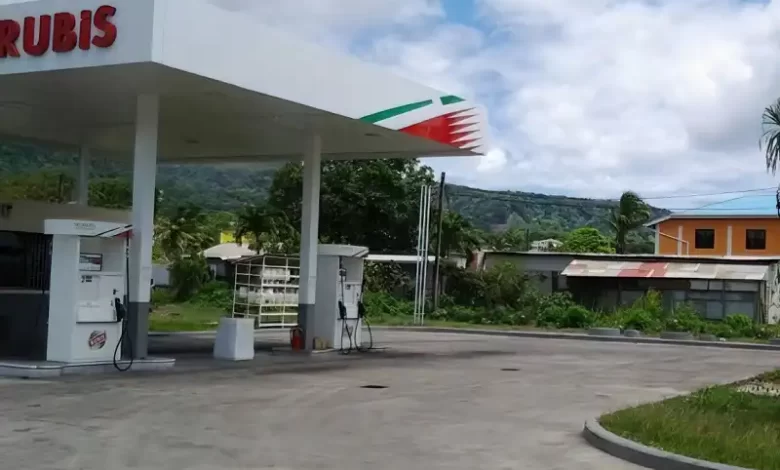 Rubis Gas Station Portsmouth Dominica