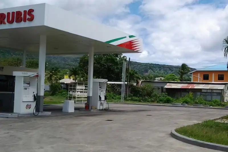 Rubis Gas Station Portsmouth Dominica