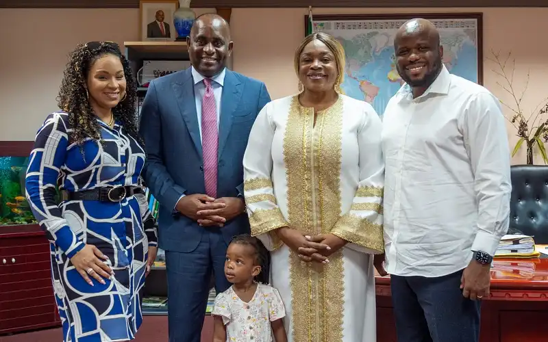 Sinach with Skerrit