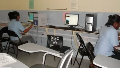DCS Computer Lab with Students