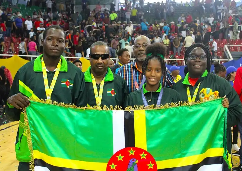 Dominica Medal Holders ALBA Games 2023