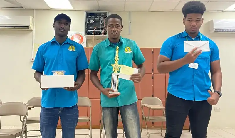 Winners of Chess Tournament at the Dominica State College