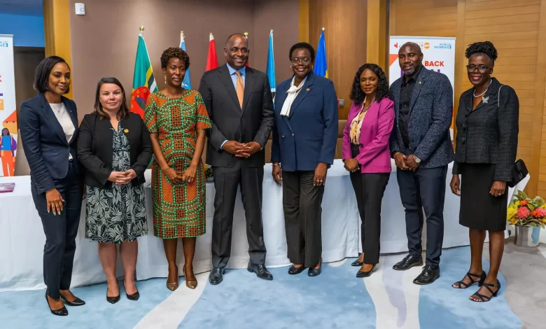 Roosevelt Skerrit with Build Back Equal Delegates