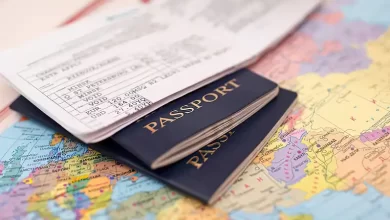 Passports and Map