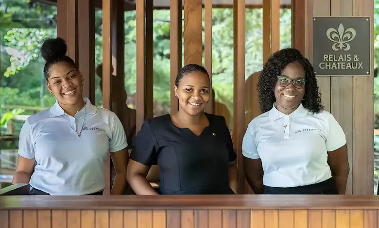 Interns at GEMS Hospitality School