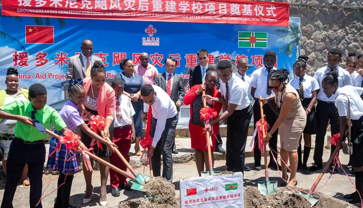 Ceremony for China Funded Goodwill Secondary School