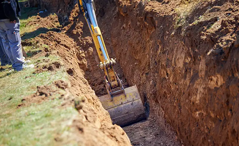 Excavation Works Along Section of Stockfarm Road – DOM767