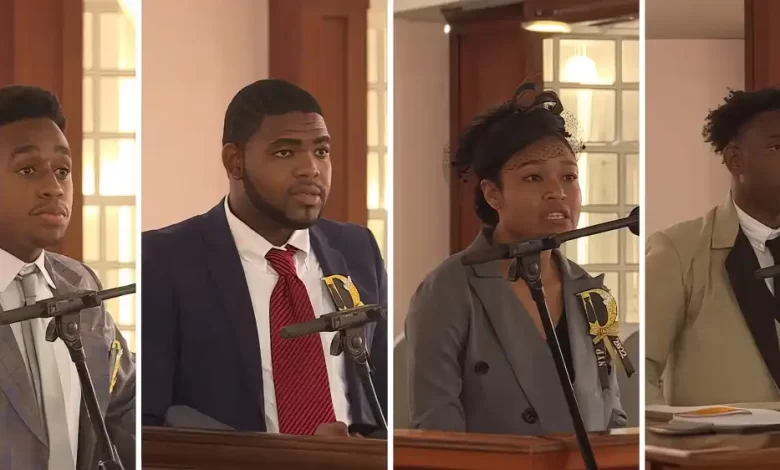 Dominica Youth Parliament Participants