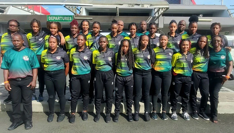 Dominica winning women's Football team