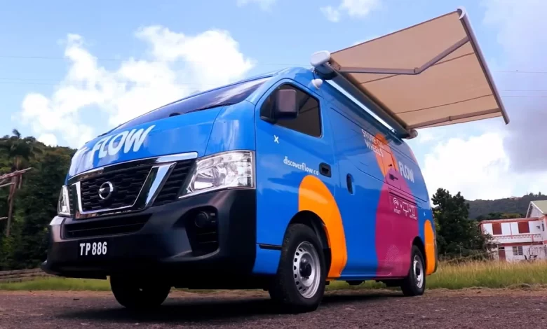 FLOW Dominica Store on Wheels