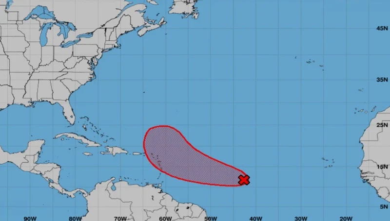 Trough System Dominica 2023