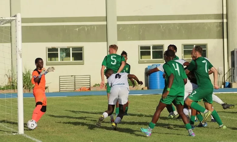 Eustace Marshall Header Goal Against BVI