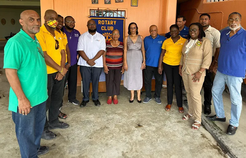 Rotary Club of Dominica at Grotto Home for Lunch