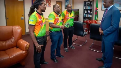 T10 Cricket Tournament Organisers with PM Skerrit