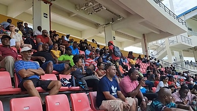 Spectators Windsor Park-Stadium Roseau Dominica