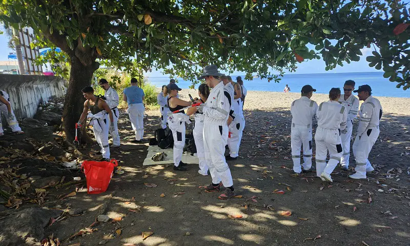 Crew of MV AIDAPerla Operations Ocean