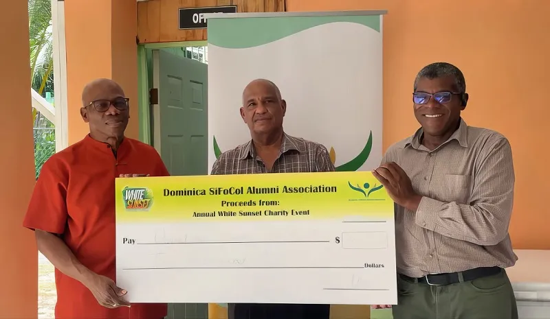 SiFoCol Alumni Association Contributes $10,000 to Support Operation Youth Quake