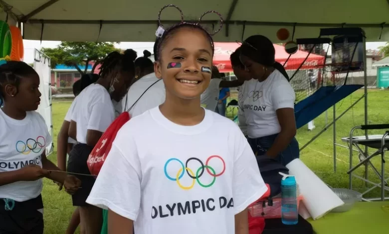 Olympic Day Participant in Dominica