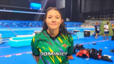 Dominica National Swimmer Jasmine Schofield