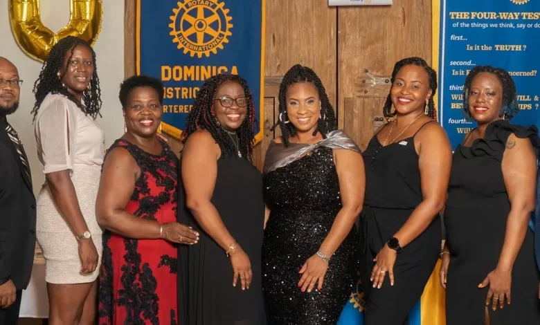 New Executive in Rotary Town Dominica 2024-25