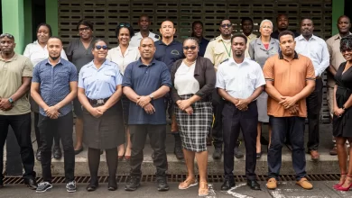 IOM Dominica Anti Trafficking Training Participants