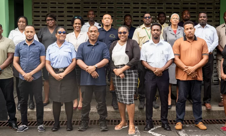 IOM Dominica Anti Trafficking Training Participants