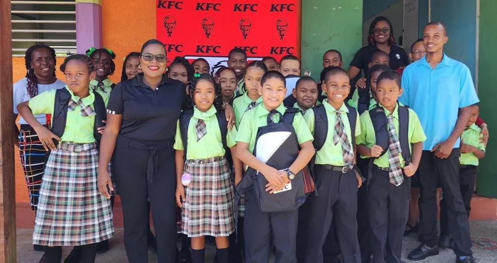 KFC Supports Dominica’s Youth Through Annual Book Bag Project – DOM767