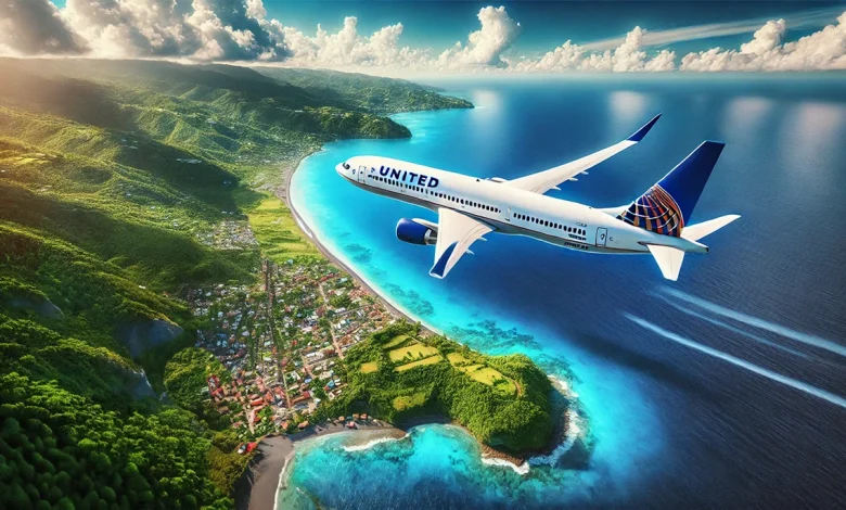 United Airlines Announces Non-Stop Flights from Newark to Dominica