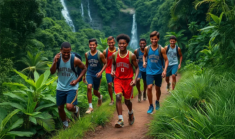 Young Basketball Talent Shines at Dominica’s Kréyol Sports Camp