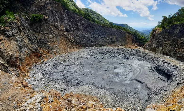 Dried-up Boiling Lake