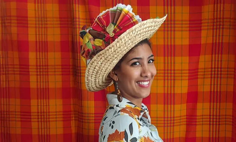 Chapo Pai - Woman wearing Creole Hat Dominica