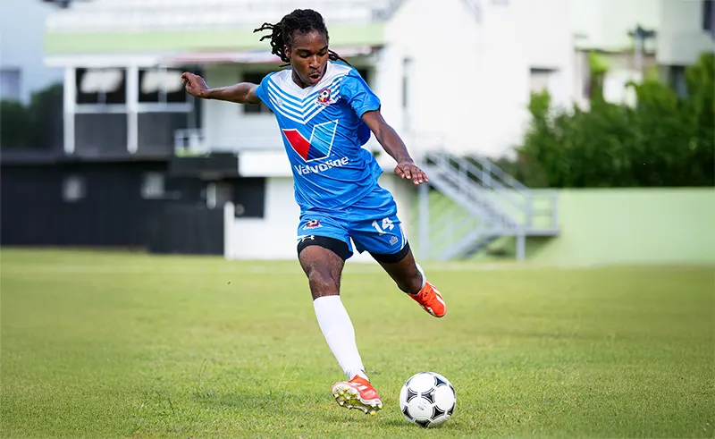 Dominica Football Player