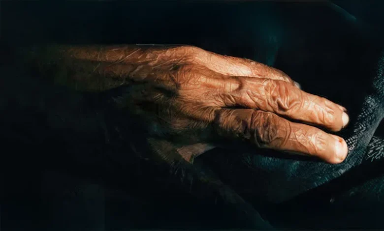 Elderly Woman Hand