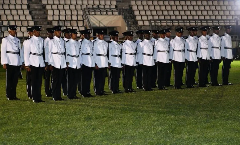 Dominica Police Recruits