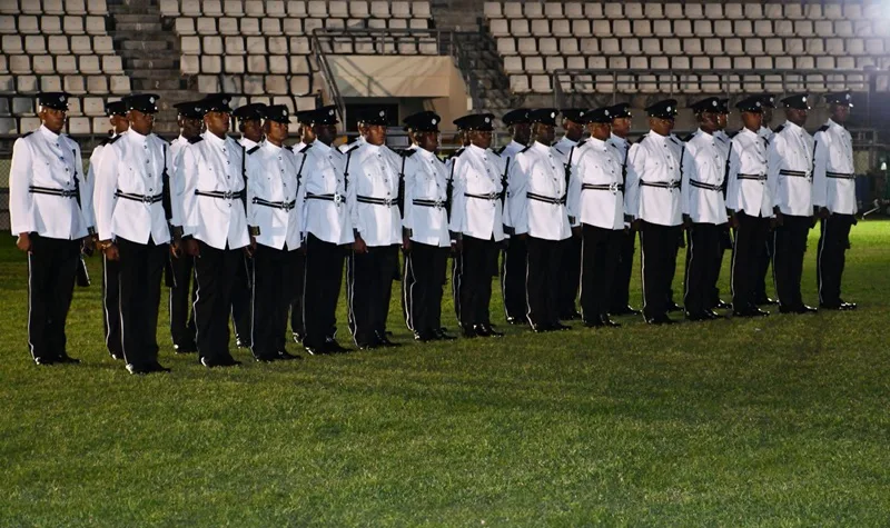 Dominica Police Recruits