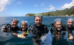 PADI certification in Dominica