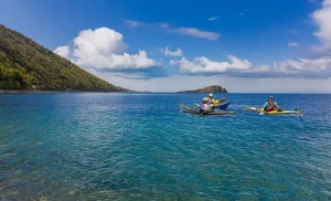 Kayaking in Soufriere